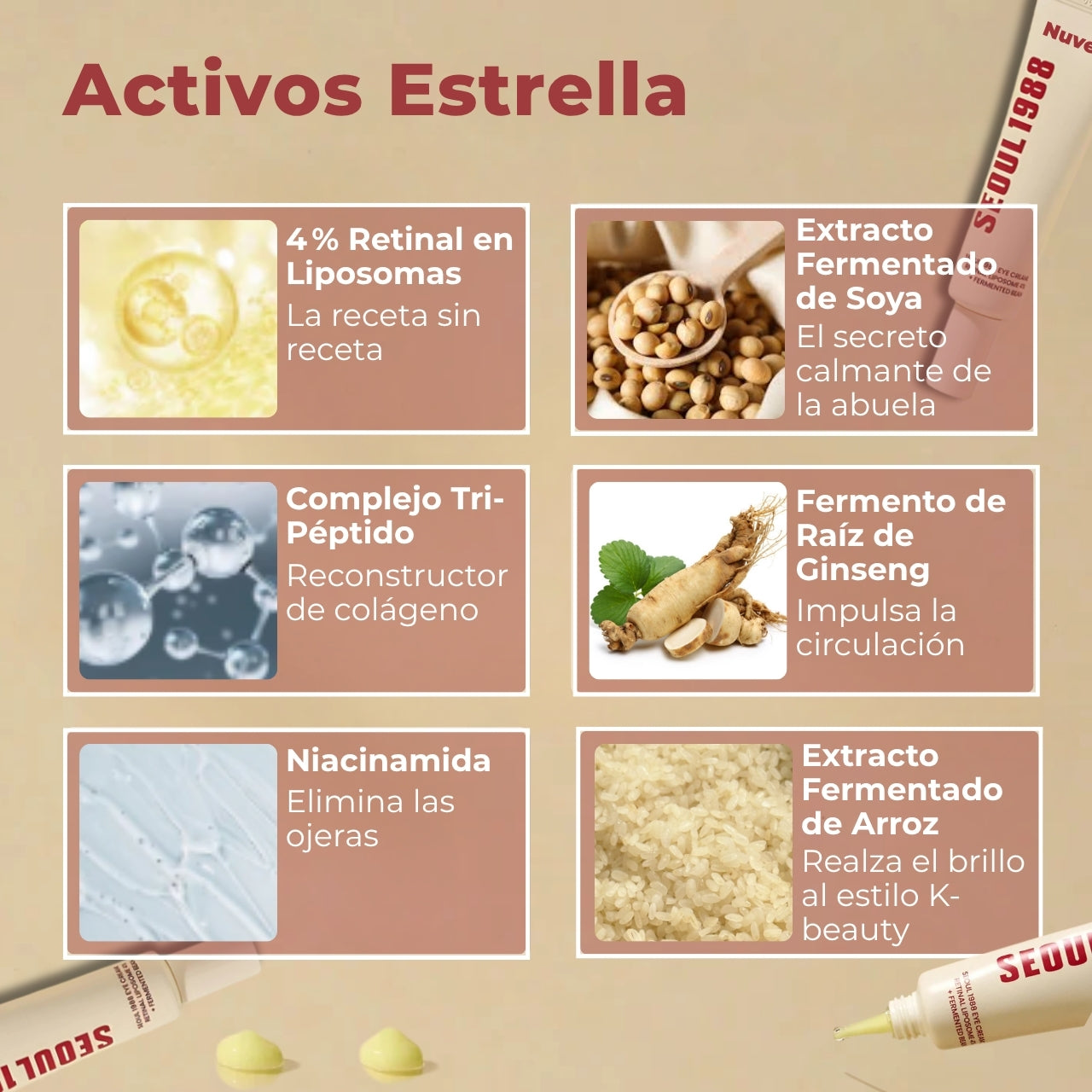 Nuvee | Retinal 4 % Liposomado Tratamiento