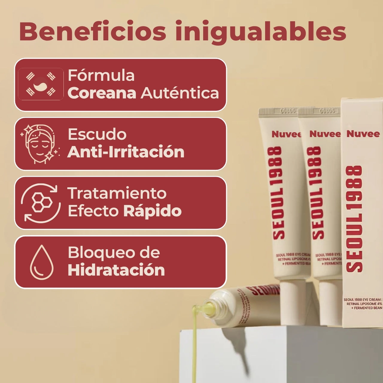 Nuvee | Retinal 4 % Liposomado Tratamiento