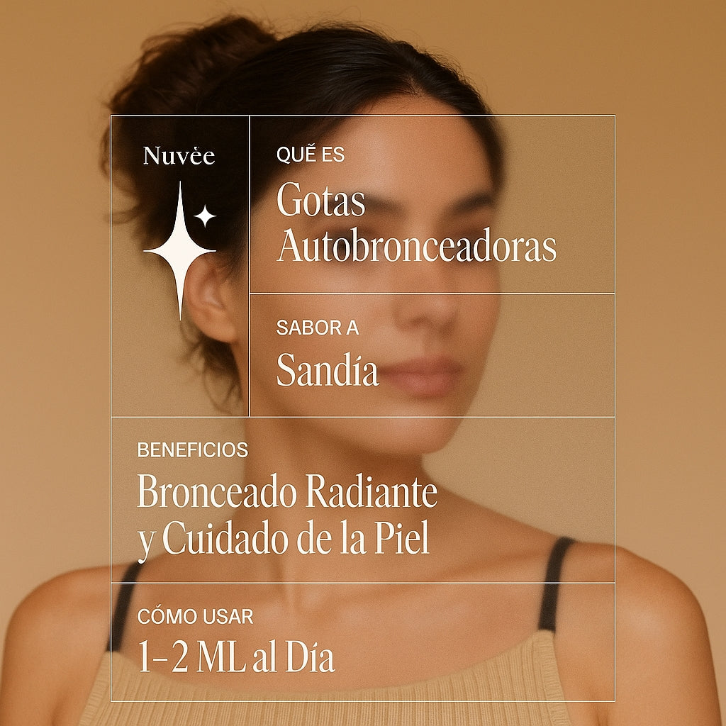 Nuvée | Gotas Bronceadoras